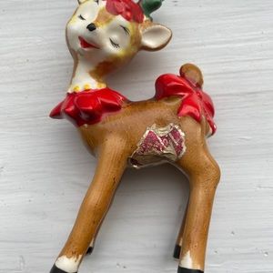 Vintage Lefton Reindeer